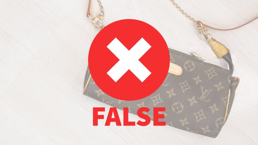 Fake Louis Vitton handbag