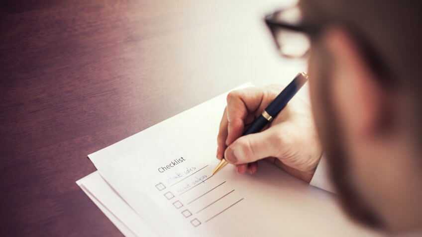 Filling Tasks to Checklist