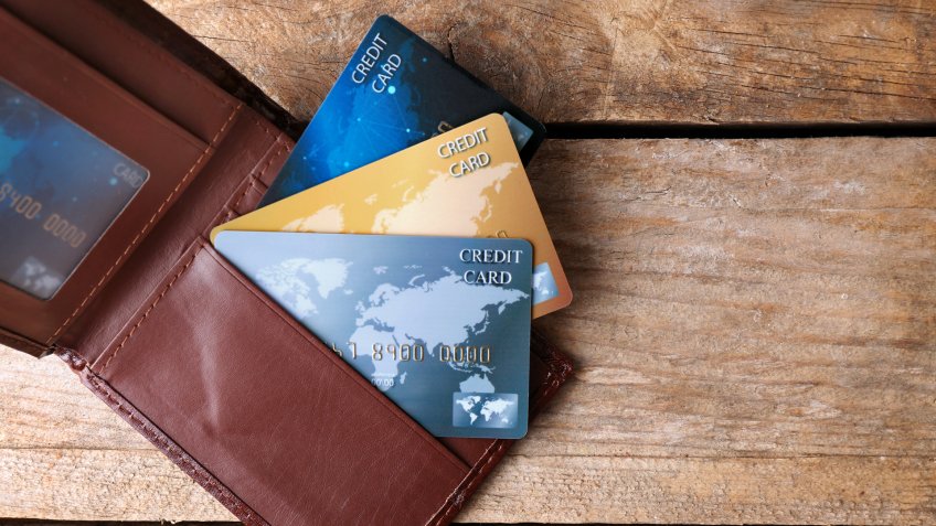 billfold, credit cards, wallet