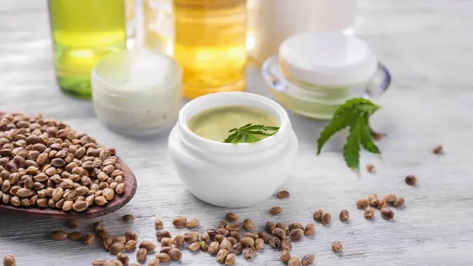 Cannabis, beauty products