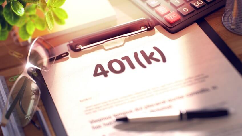 401k on Clipboard