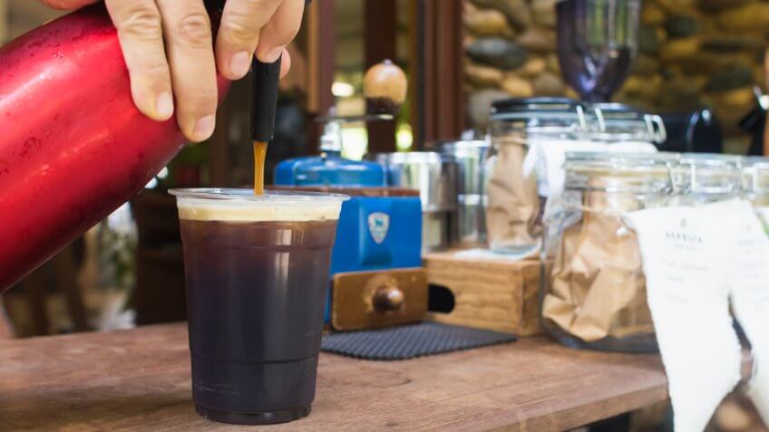 coffee, cold brew, nitro cold brew
