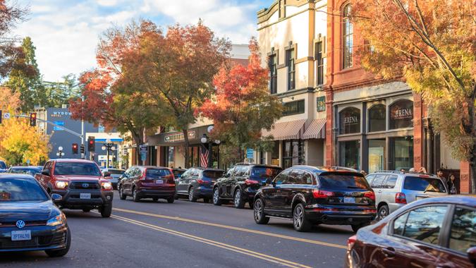 Napa, California, CA - November 12, 2016: St.