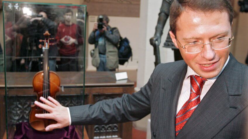 Maxim Viktorov's Violin