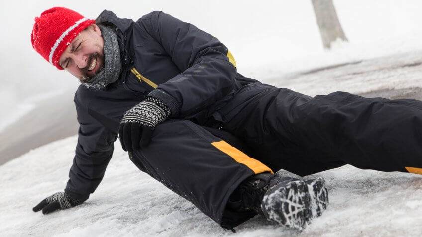 man-has-accident-on-icy-street