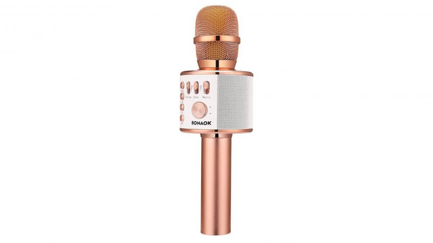 Bonaok-Wireless-Bluetooth-Karaoke-Microphone