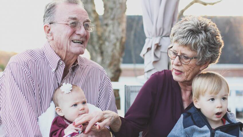 children, elderly, grandchildren, grandparents, seniors
