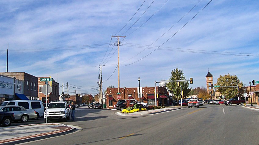 Overland Park Kansas downtown area