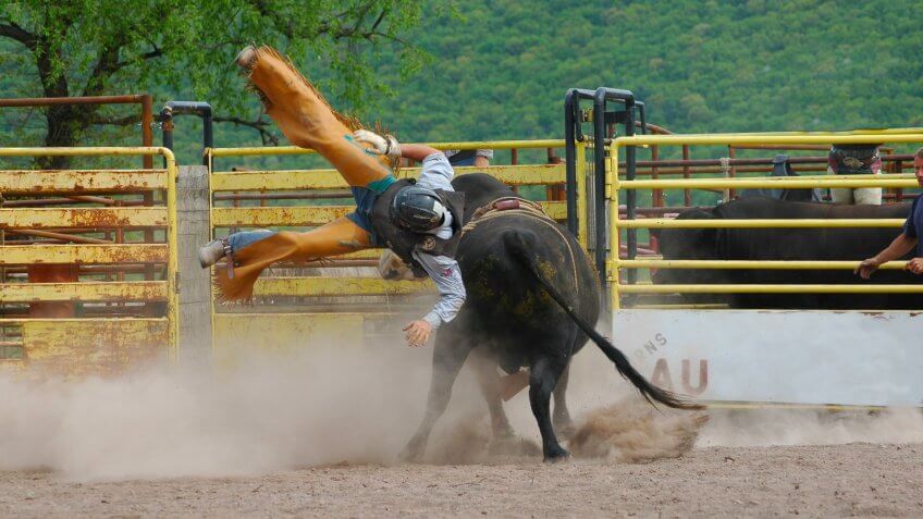 bull-rider-falling-off
