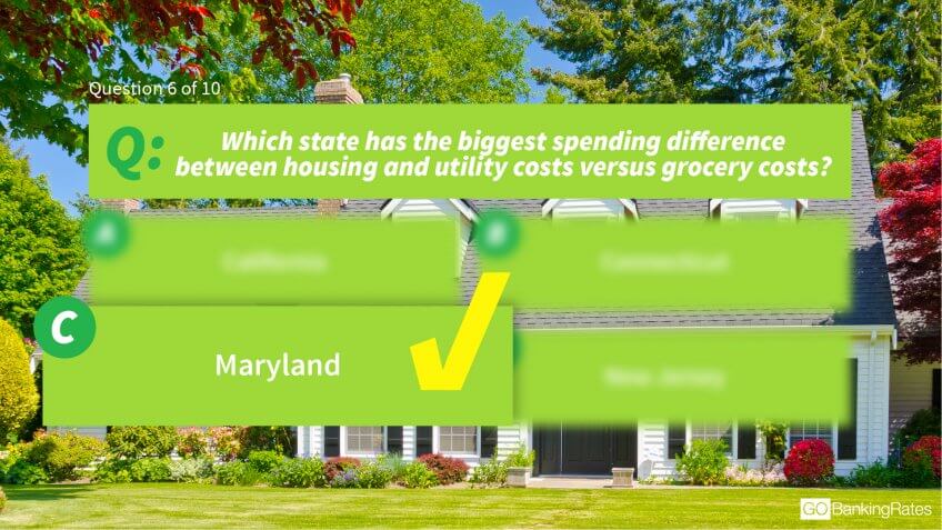 Answer: c) Maryland