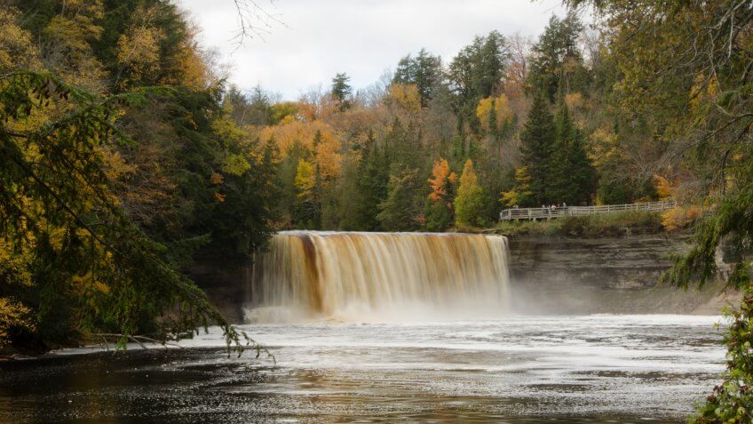 Luce-County-Michigan-Tahquamenon-Falls