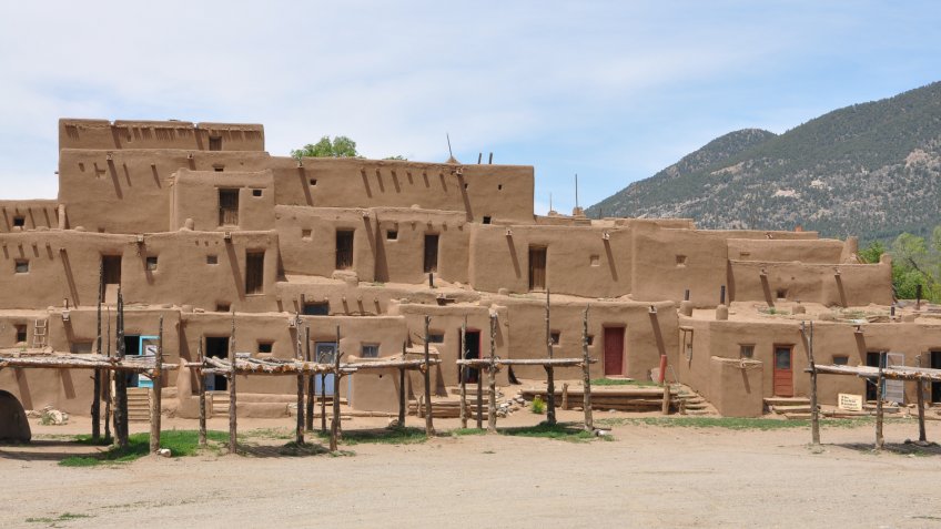 Adobe, Taos-New-Mexico, taos, taos pueblo