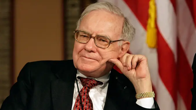 WASHINGTON - MARCH 13:  Warren Buffett, chairman and CEO of Berkshire Hathaway Inc.