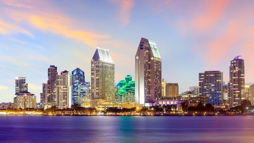 11716, Cities, Horizontal, San Diego California, US, USA, United States, america