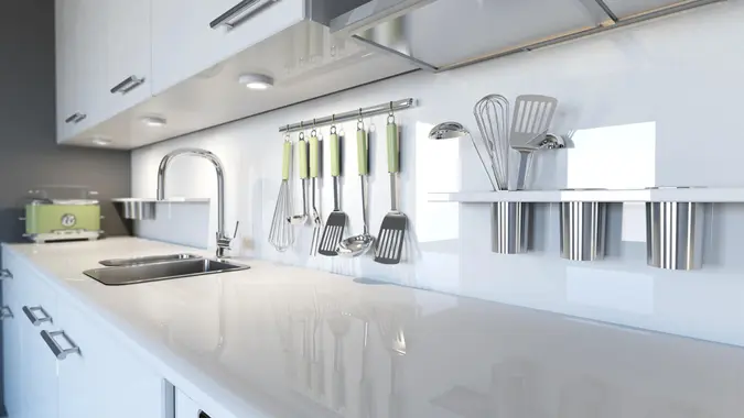 vinyl kitchen countertops