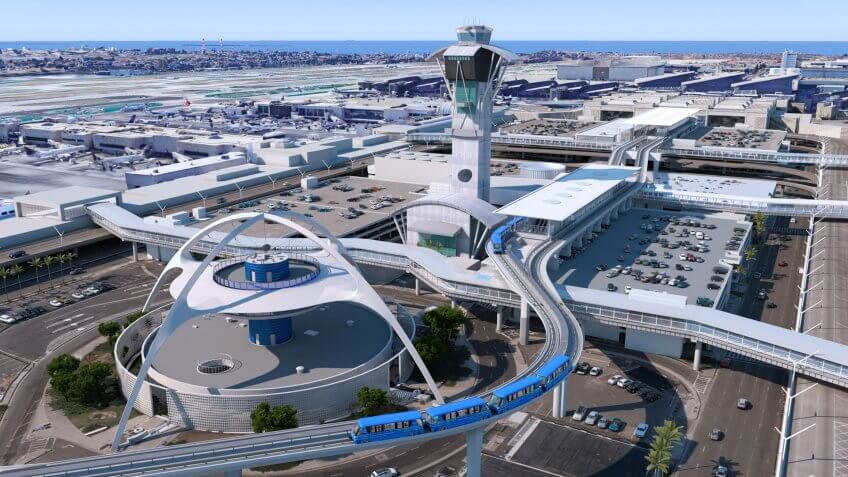 LAX, Los Angeles, airport, renovation