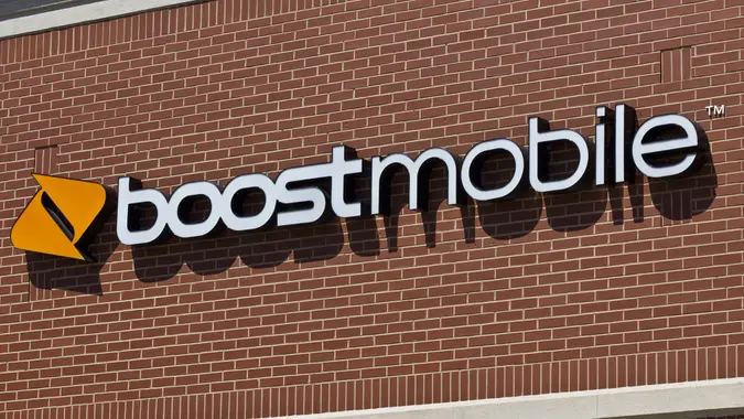 Indianapolis - Circa June 2016: Boost Mobile Cell Phone Retail Location.