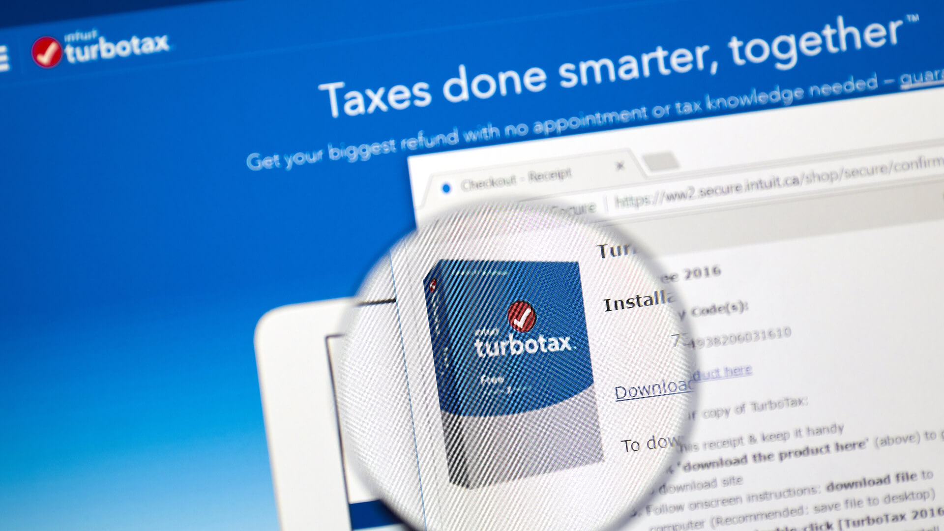 turbotax credit score intuit