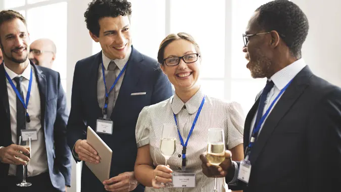 Business, mixer, networking