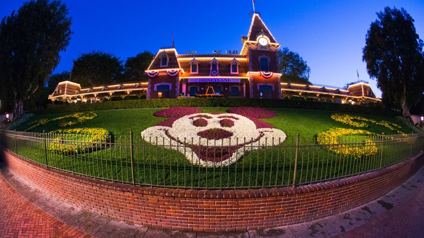 Planting the Magic At the Disneyland Resort in Anaheim, Calif.