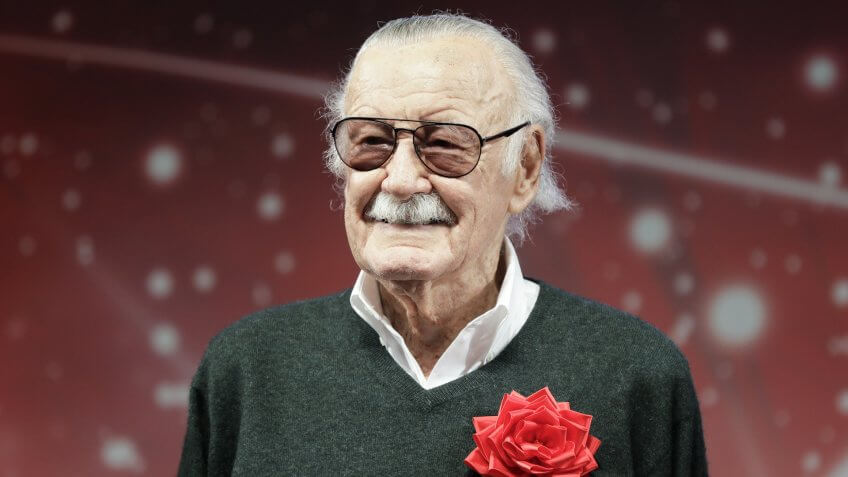 Mandatory Credit: Photo by KIYOSHI OTA/EPA-EFE/REX/Shutterstock (9253232b)Stan LeeTokyo Comic Con 2017, Chiba, Japan - 01 Dec 2017US comic book writer and producer Stan Lee attends the opening ceremony for the Tokyo Comic Convention 2017 at Makuhari Messe in Chiba, east of Tokyo, Japan, 01 December 2017.