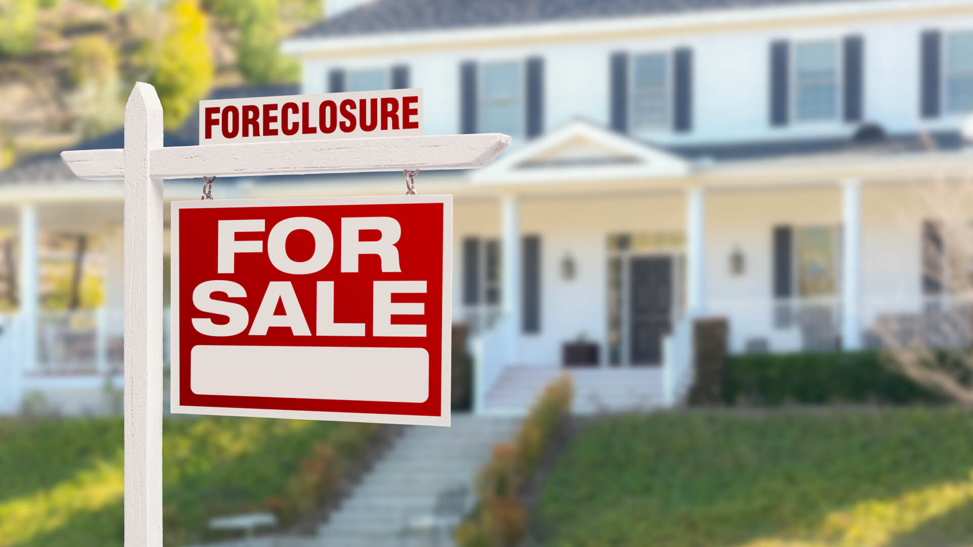 Foreclosed homes