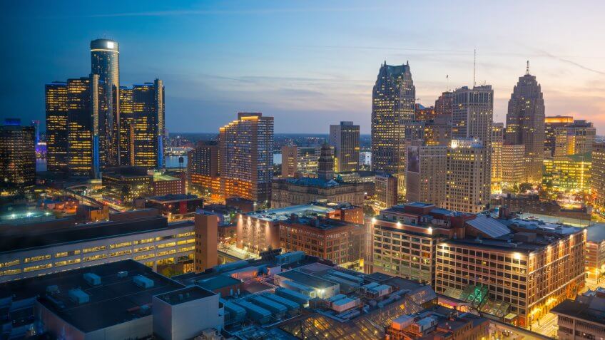 Cities, MICHIGAN, downtown, hotels