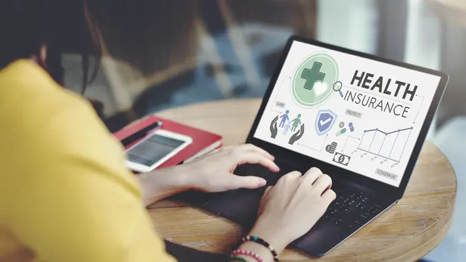 Millennial, health insurance, laptop, millennials