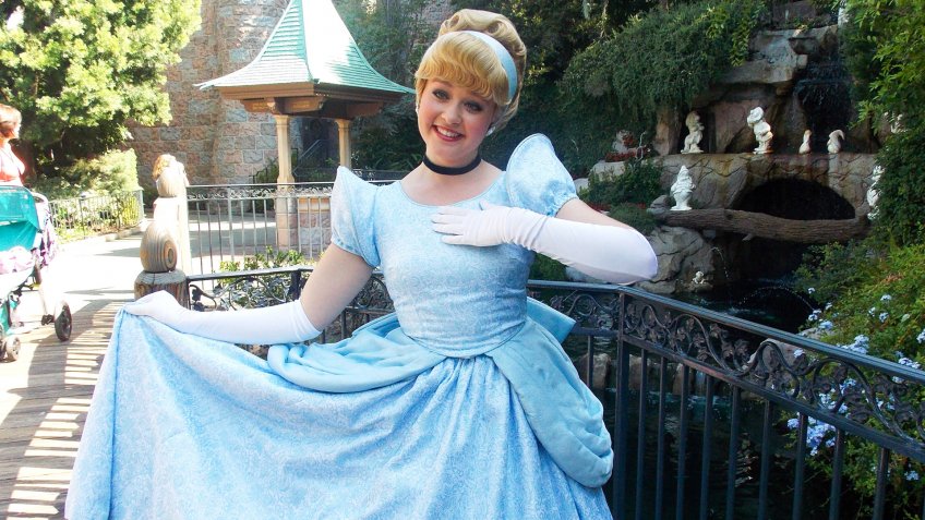 Cinderella at Disneyland
