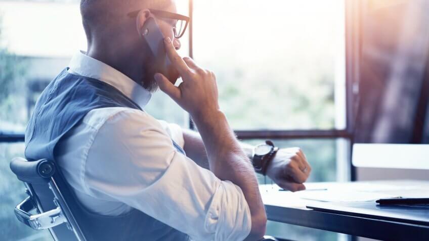 Businessman Working