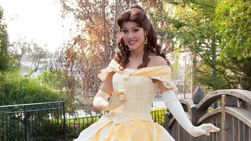 MEET BEAUTY AND THE BEASTí CHARACTERS ñ Guests can meet beloved characters, including Belle and Gaston, in Fantasyland at Disneyland Park.