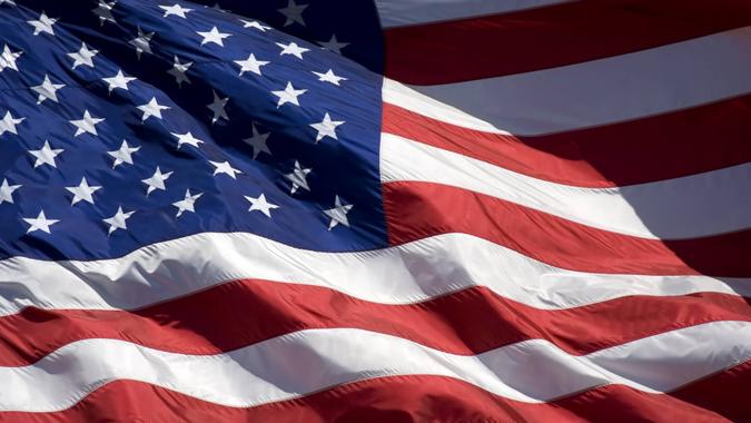 American flag, Objects, USA, flag