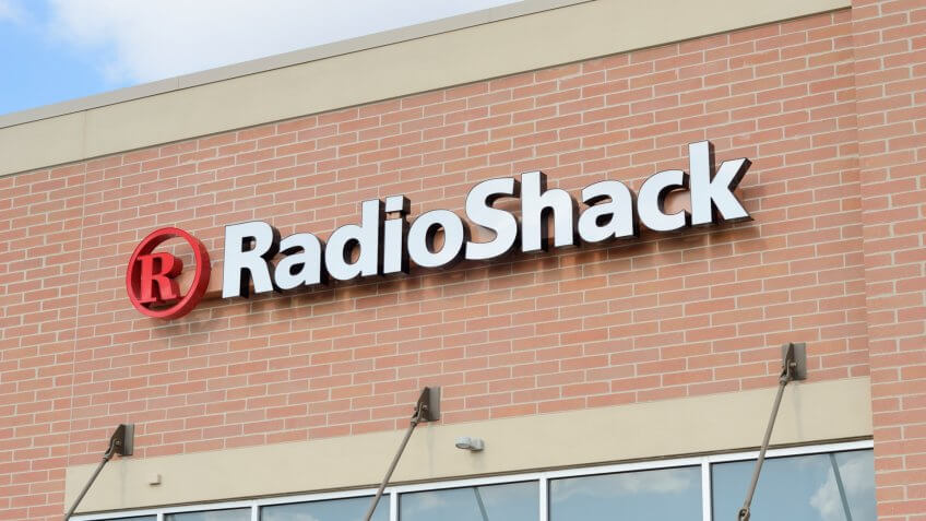 The RadioShack store off Adams Road in Auburn Hills, Michigan.