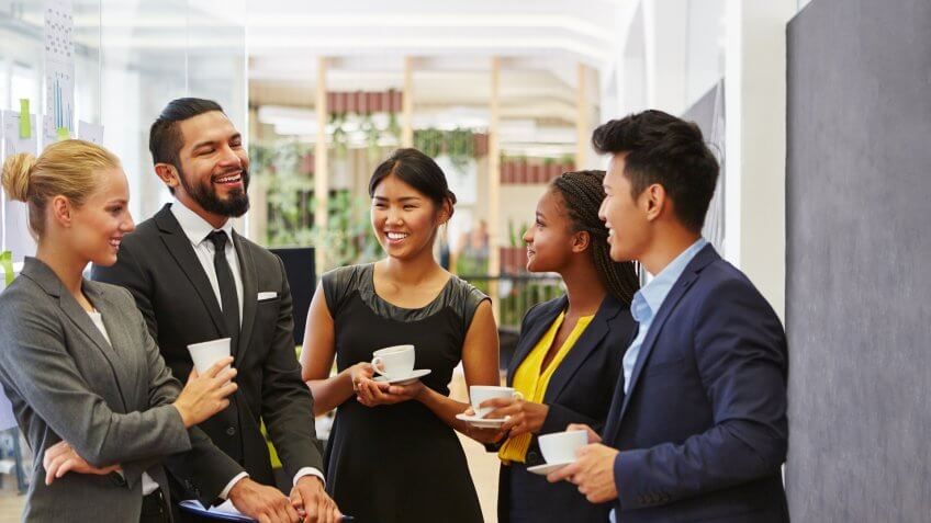 Business, networking, small talk
