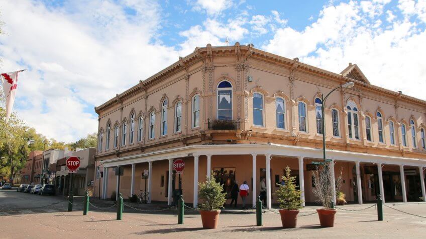 Cities, New Mexico, downtown, hotels