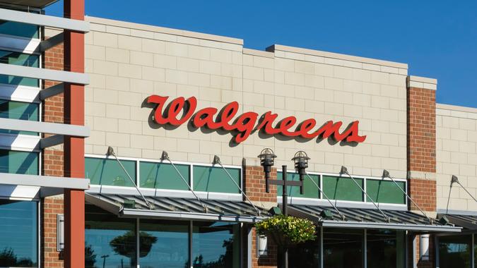 Rochester Hills, Michigan, USA - September 12, 2016: The Walgreens on North Rochester Road in Rochester Hills, Michigan.