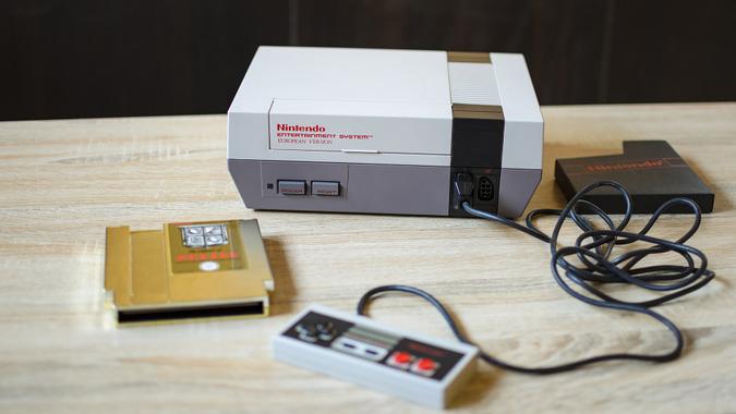 Super Mario Bros. Nintendo Games NES, Nintendo, Nintendo Entertainment System, toys, video game, video game console