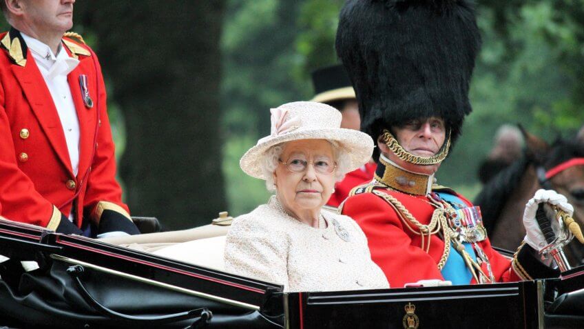 QUEEN ELIZABETH & PRINCE PHILIP