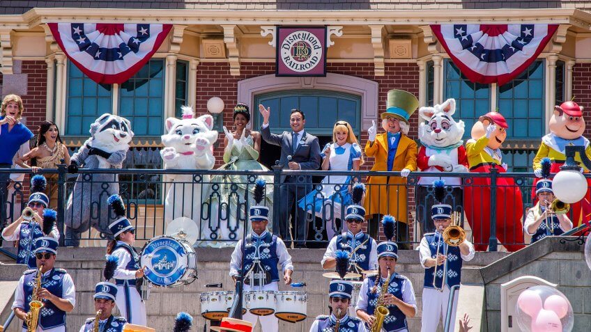 DISNEYLAND CELEBRATES 62 YEARS OF MAGIC (ANAHEIM, Calif.