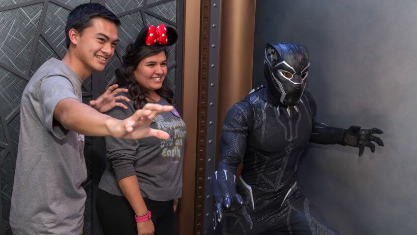 BLACK PANTHER AT DISNEY CALIFORNIA ADVENTURE (ANAHEIM, Calif.