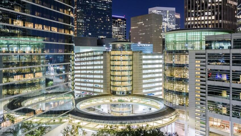 Cities, Texas, downtown, hotels