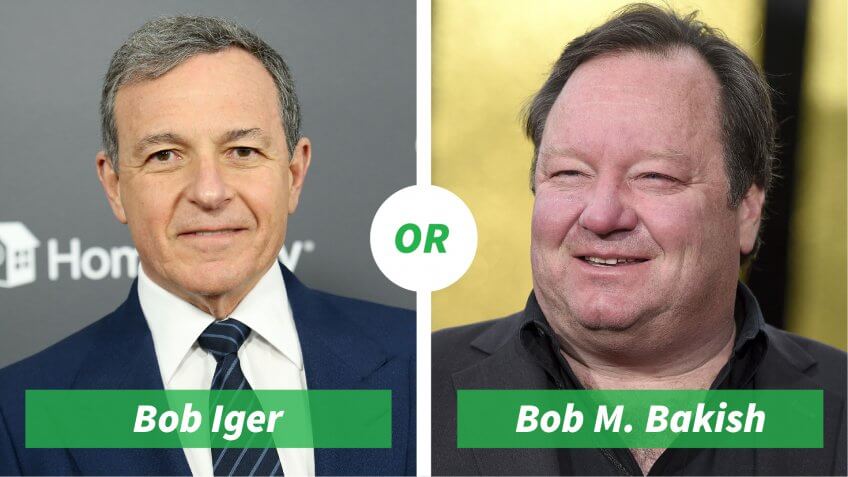 Bob Iger vs. Bob M. Bakish
