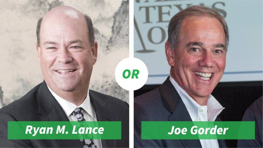 Ryan M. Lance vs. Joe Gorder