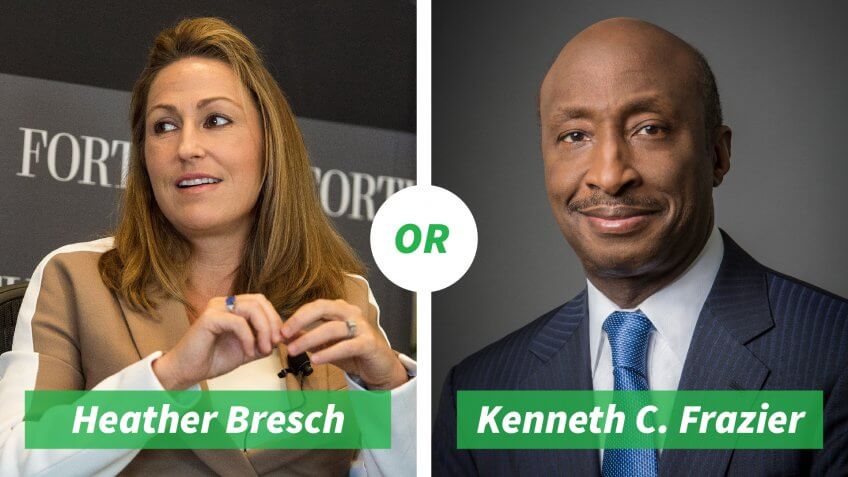 Heather Bresch vs. Kenneth C. Frazier