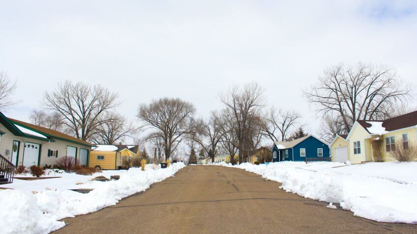 River-dale, North Dakota, USA.