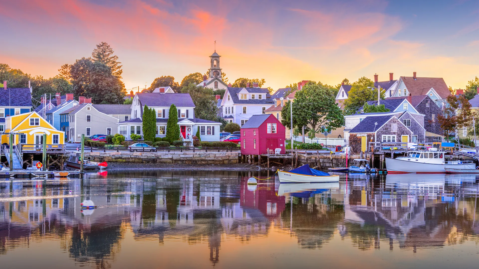 Portsmouth, New Hampshire, USA townscape.