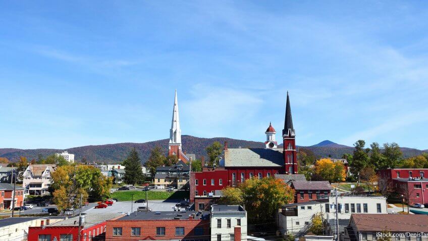 10978, Cities, Horizontal, States, United States, Vermont, america