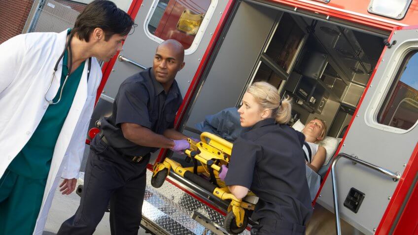 ambulance and EMTs