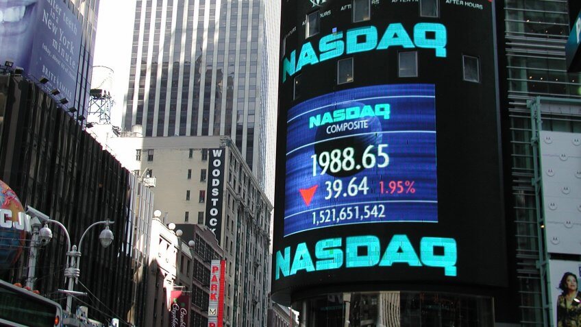 New York City, NY, USA - June 18, 2001: Times Square.