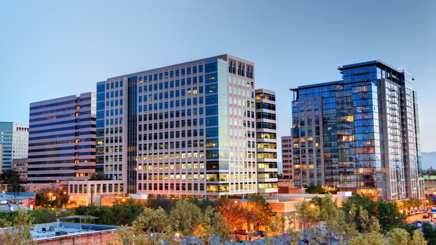 Downtown San Jose, California.